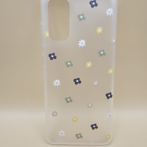 Samsung Galaxy S20 Flower Clear Case Silicone - Picture 3 of 3